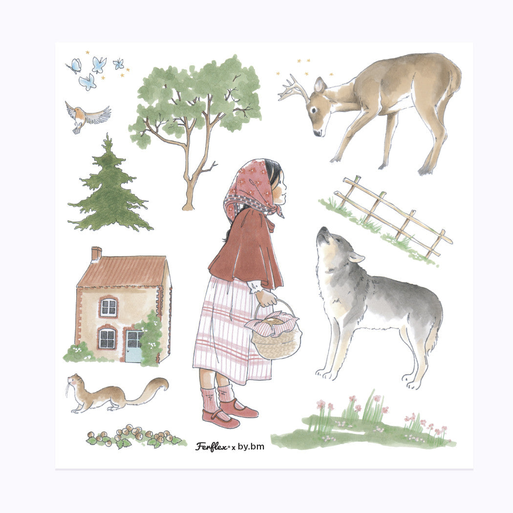Jeu magnétique - Le petit chaperon rouge