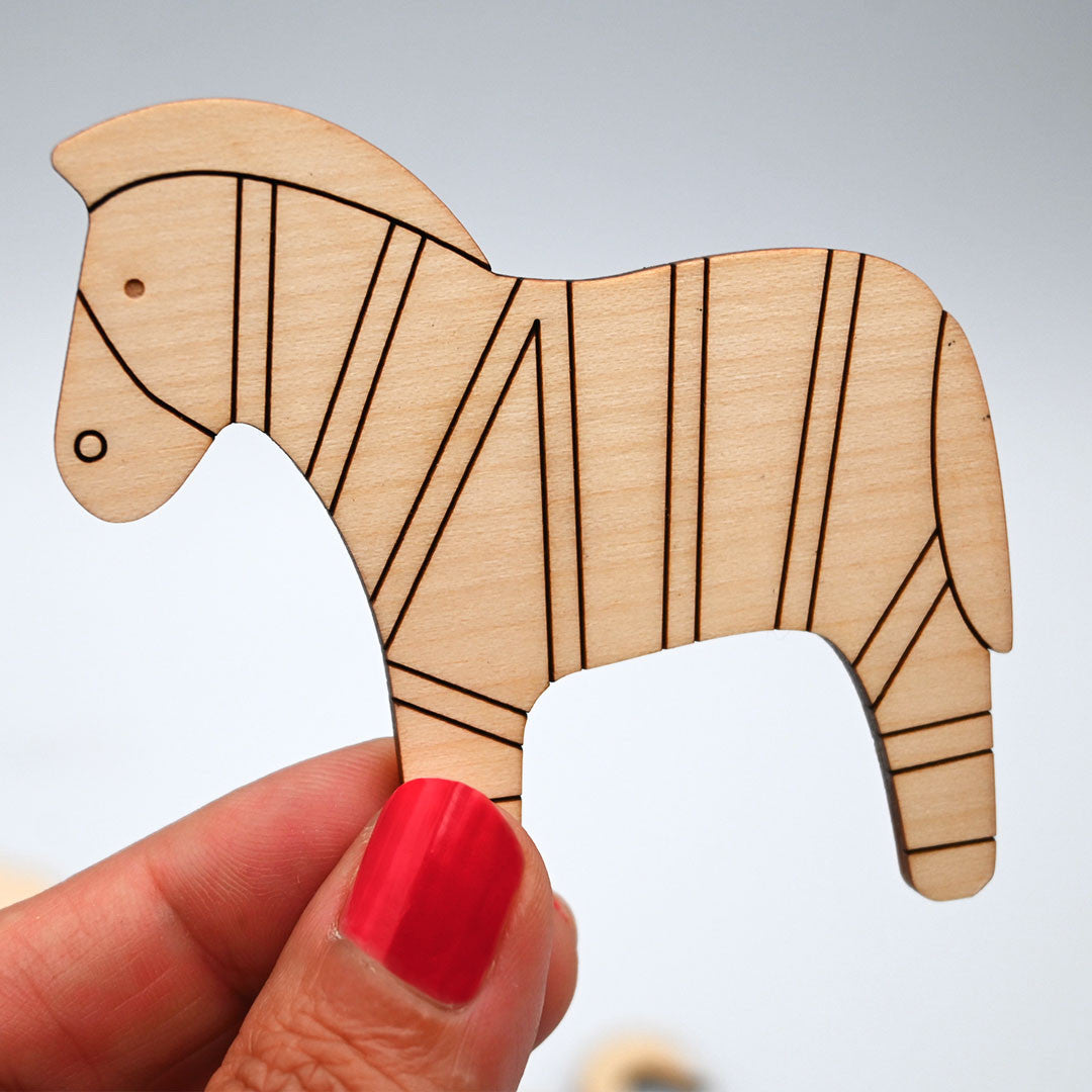 Jeu magnétique en bois - Les animaux de la savane