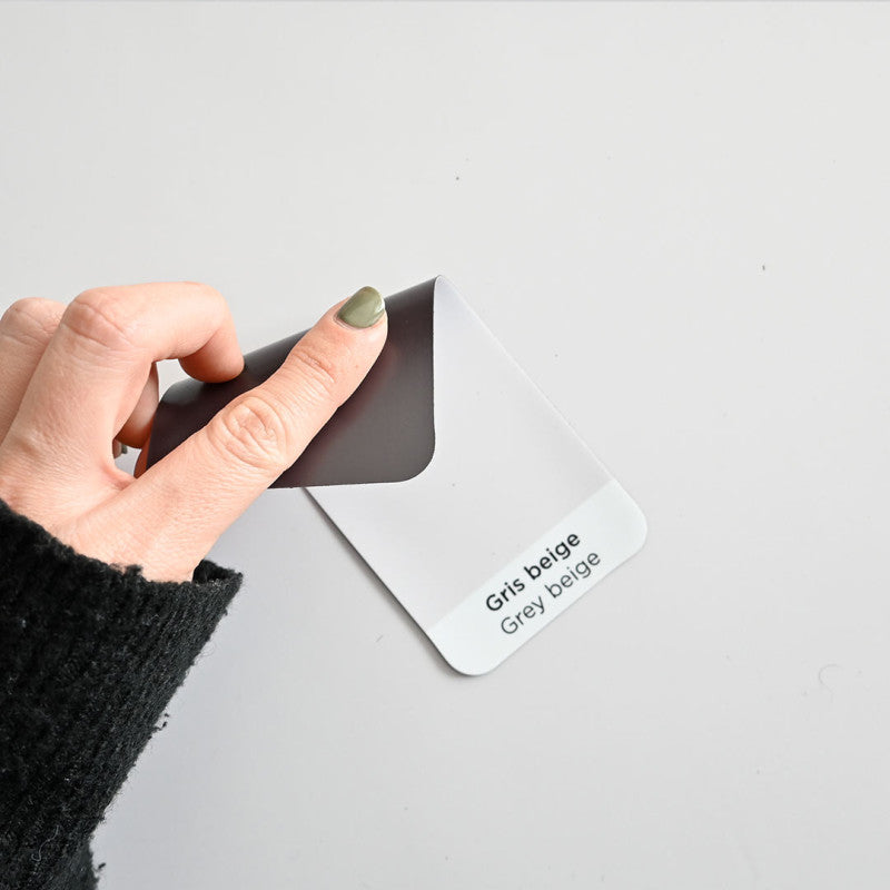 Échantillon revêtement coloré