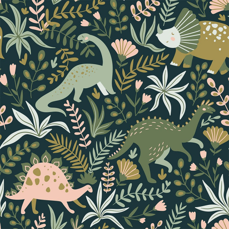 Papier peint aimanté dinosaurus interchangeable