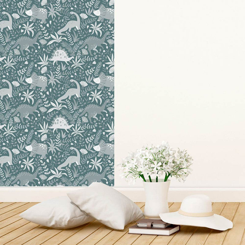 Papier peint aimanté dinosaurus interchangeable