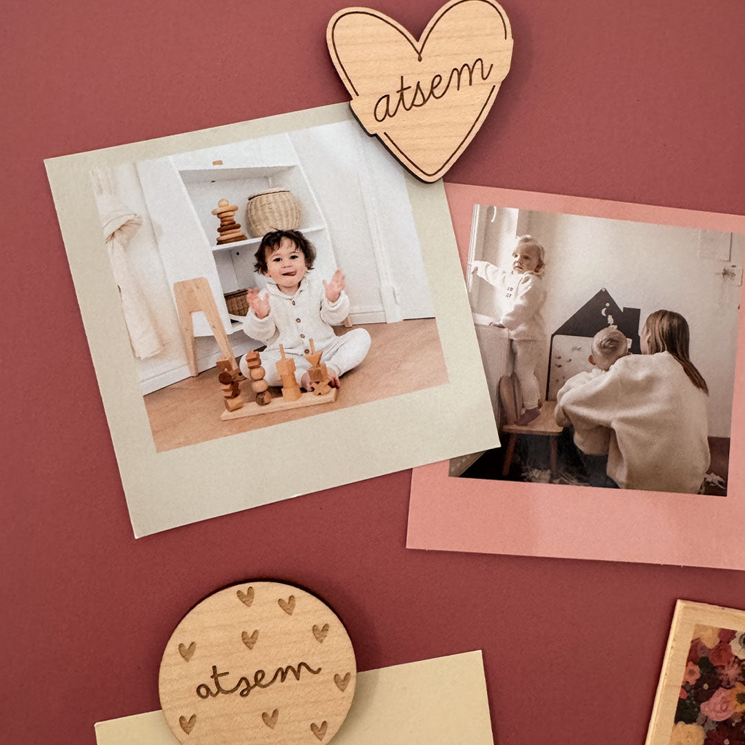 Magnet en bois Atsem