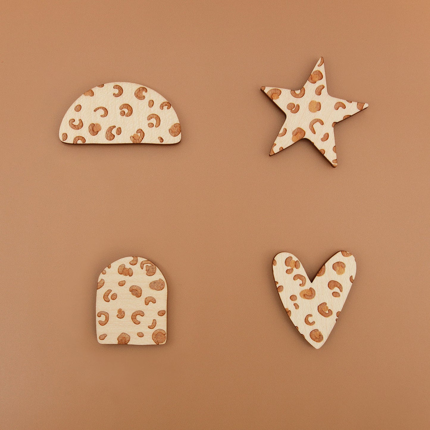 Magnets en bois Graou