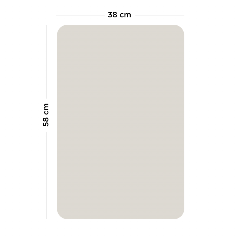 Revêtement coloré rectangle