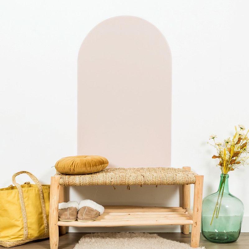 Tableau magnétique en forme d’arche colorée, idéal pour décoration murale