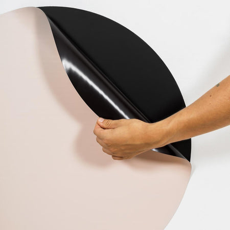 Revêtement coloré rond