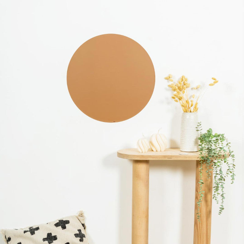 Tableau magnétique rond coloré