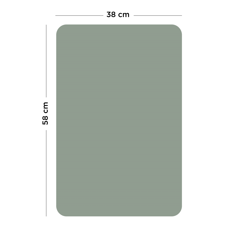 Revêtement coloré rectangle