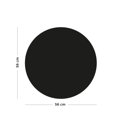 Aimant rond noir pour tableau d'affichage 5 x 18 mm ❘ Bricoman