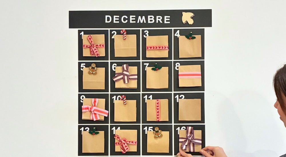 Calendrier de l'avent aimanté