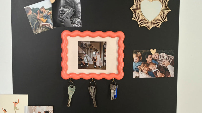 Porte-clés magnétique mural personnalisé