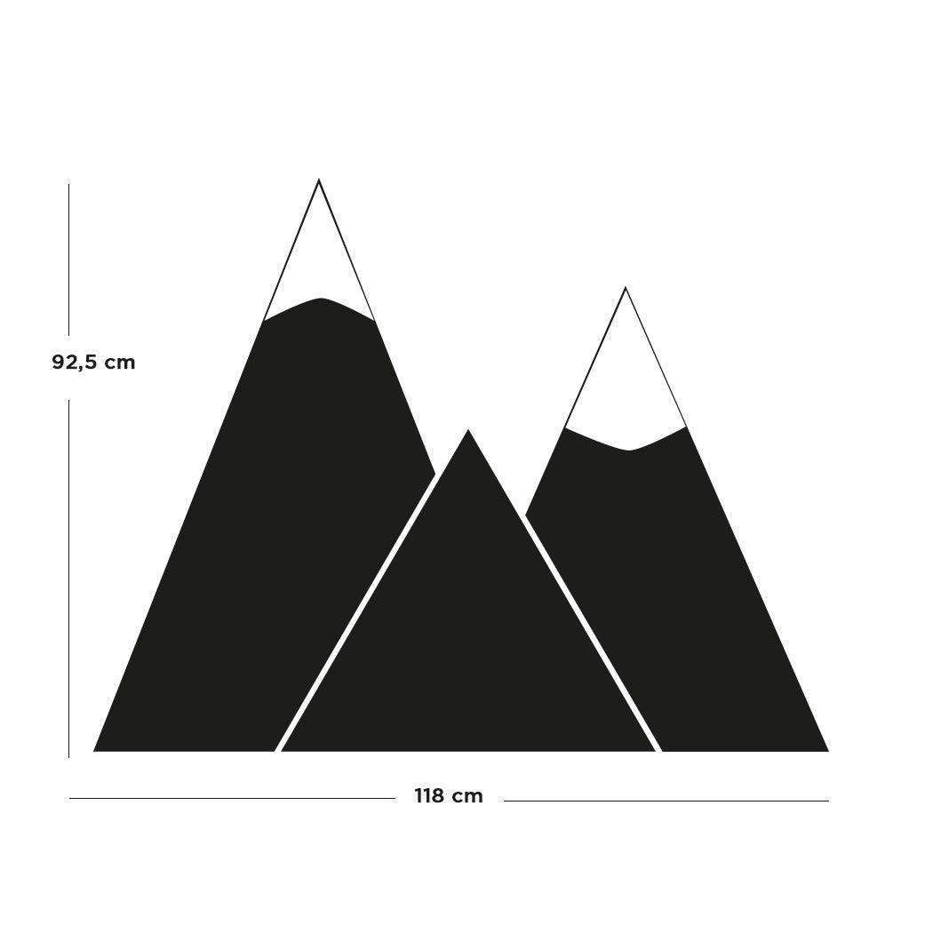 Tableau magnétique montagne