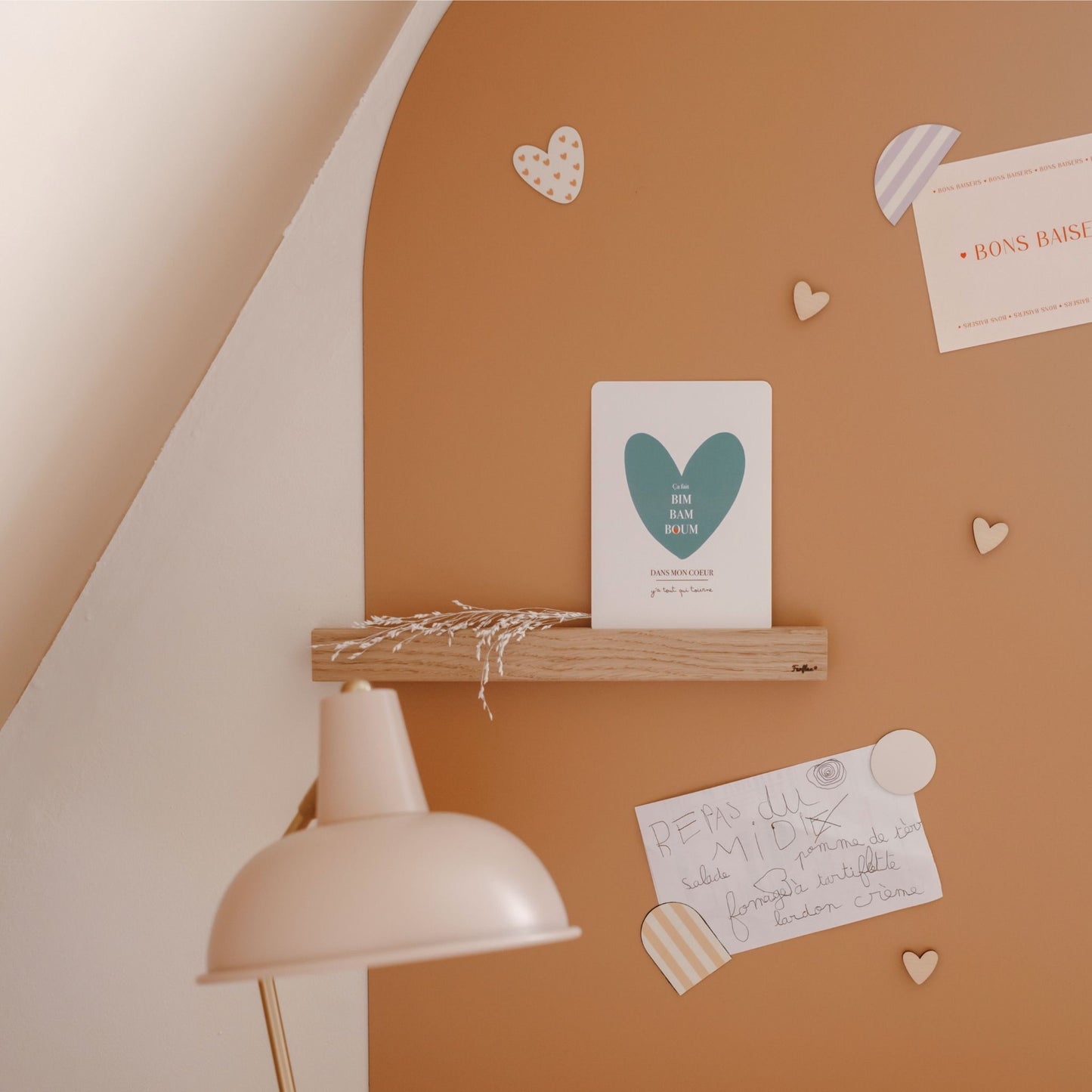 Étagère murale bois