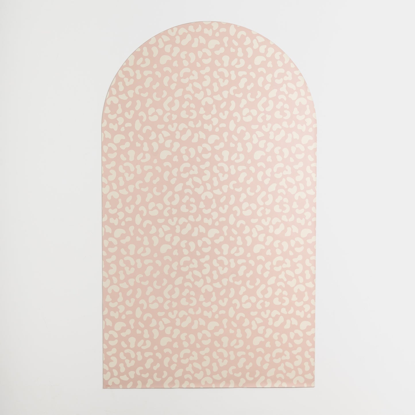 Visuel packshot tableau magnétique arche léopard rose