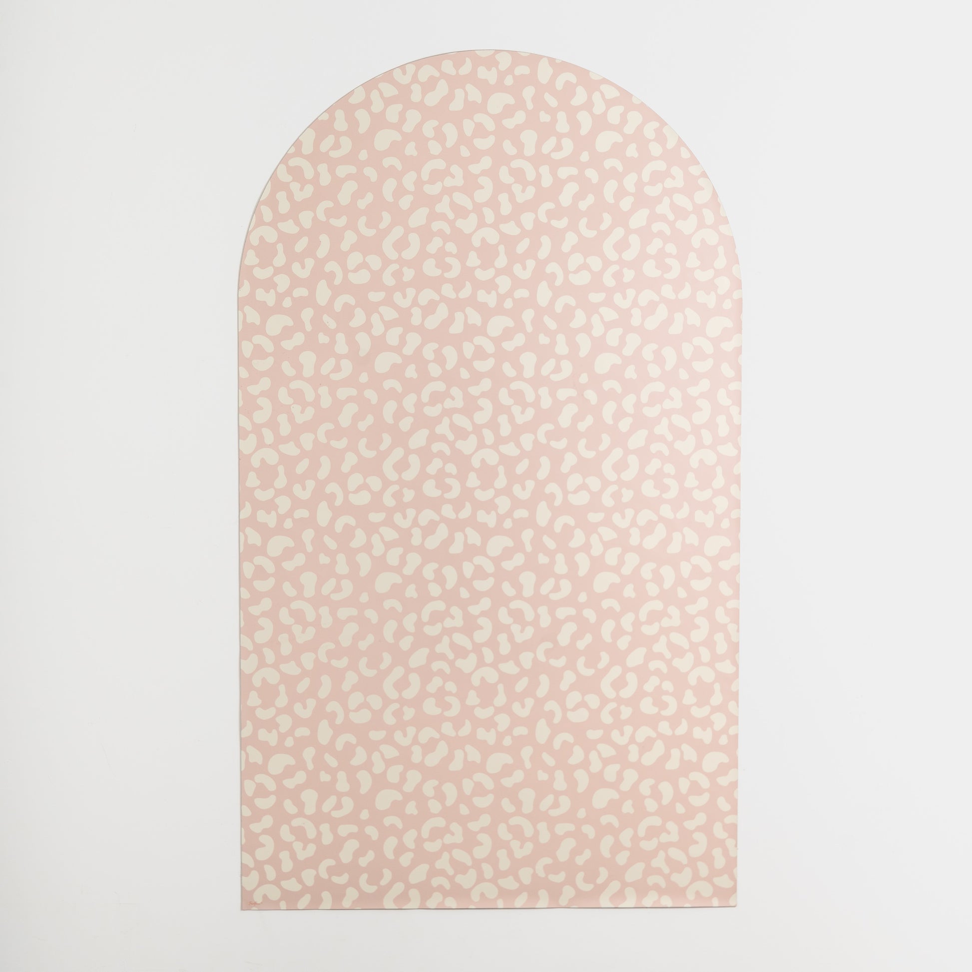 Visuel packshot tableau magnétique arche léopard rose