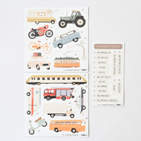 Jeu de magnets - Les transports terrestres