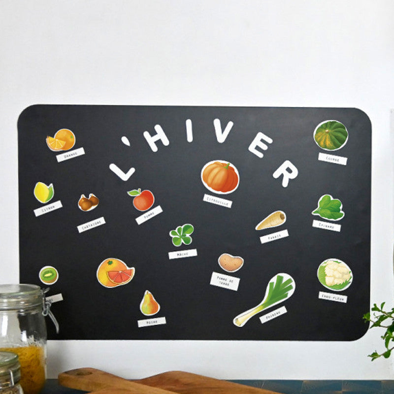 Jeu magnétique éducatif - Fruits et légumes - FERFLEX - CHAMBRE/Tableaux magnétiques - Diabolo fraise