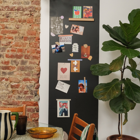 Kit papier peint magnétique adhésif repositionnable