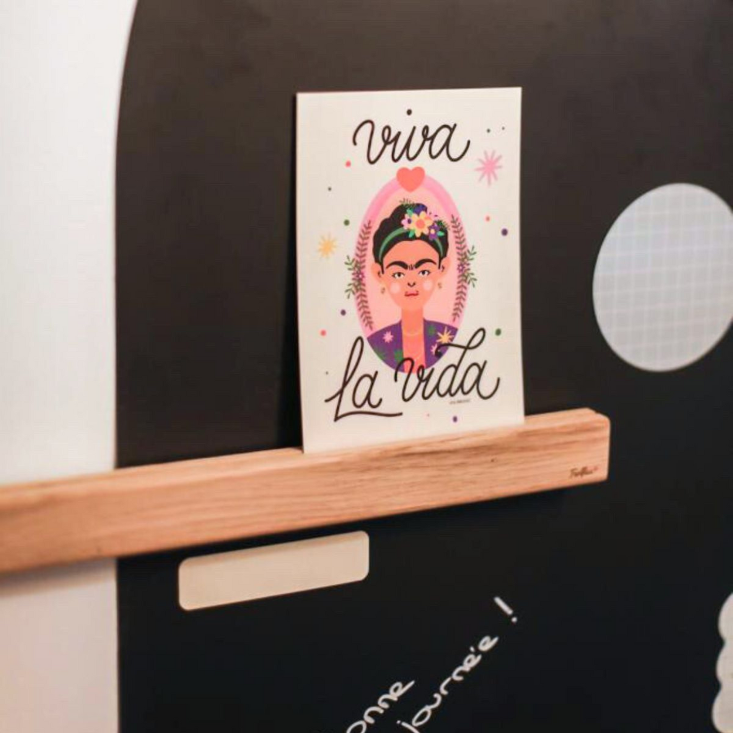 Etagère murale bois