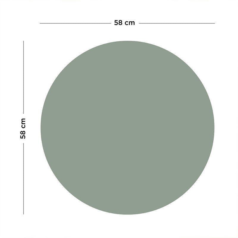 Tableau magnétique rond coloré